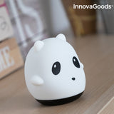 Panda innovagoods panda silicone rechargeable lampe tactile