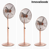 Ventilatore a Piantana Copper Retro InnovaGoods Ø 40 cm 55W