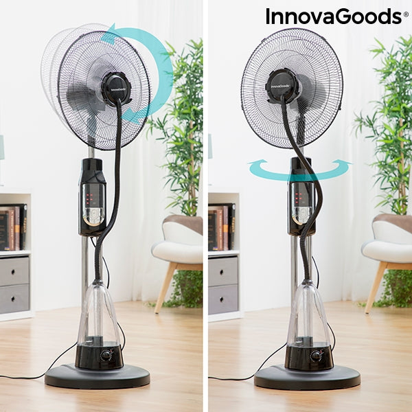 Standventilador und -vernebler mit Fernbedienung InnovaGoods Ø 40 cm 70W