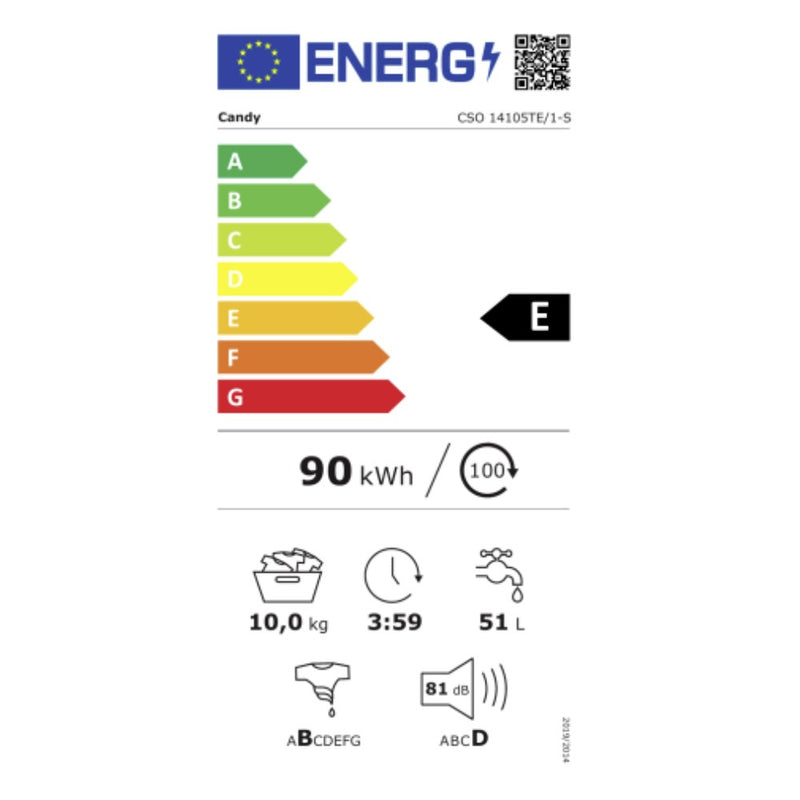 Waschmaschine Hisense WFPV9014EM  Weiß 9 kg 1400 rpm