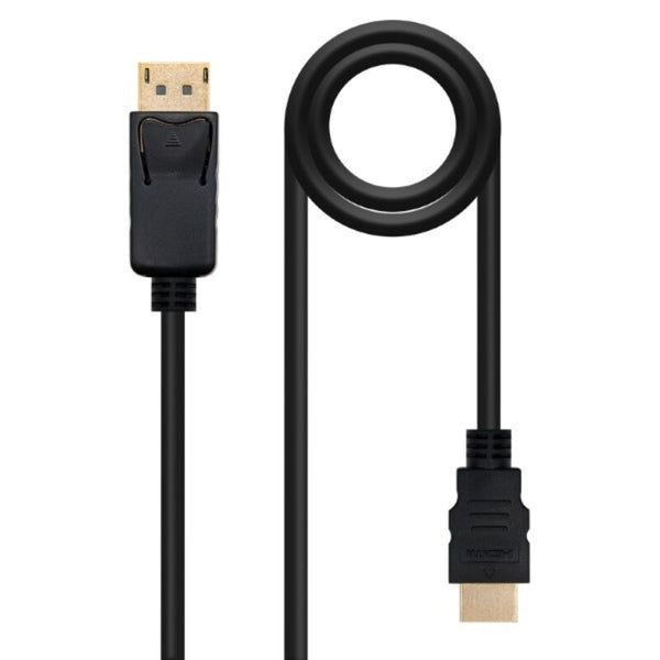 Adaptateur DisplayPort avec hdmi nanocable 10.15.430 noir