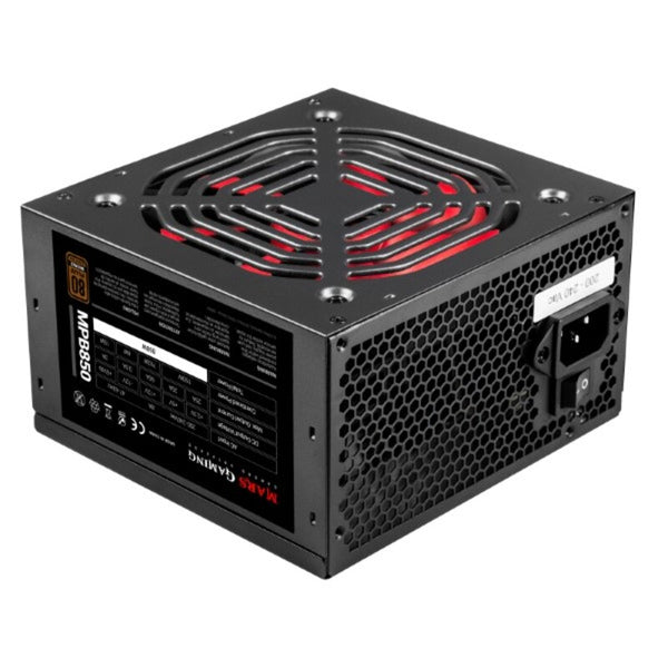 Mars Gaming MPB850 ATX 850W 15W ATX Ø 12 cm noir / rouge 850 W 150 W 60 W 6W Oui 792 W