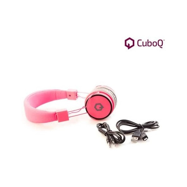 Auricolari Senza Fili Cuboq Rosa (Ricondizionati A+)