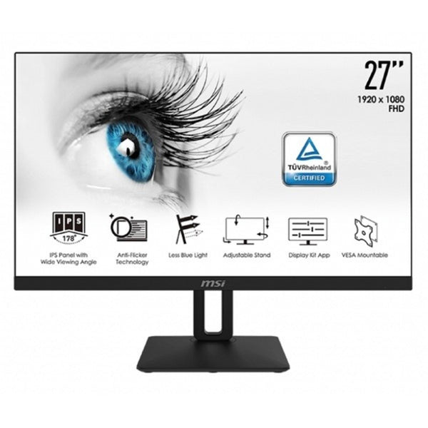 Monitor MSI MP271P 9S6-3PA2AT-014 27" IPS FHD