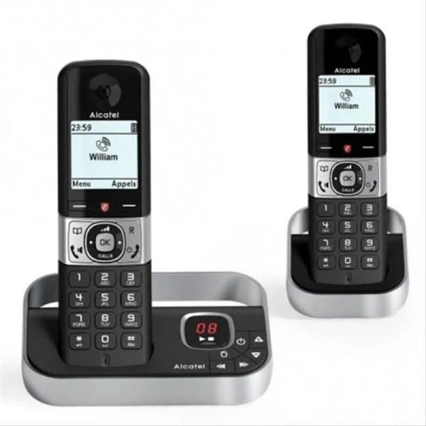 Wireless Phone Alcatel Versatis F890 DUO DECT Black/Silver